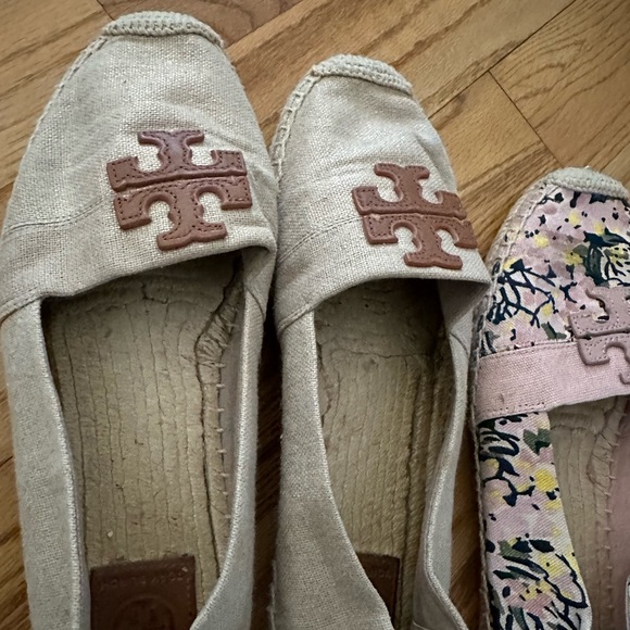 Size 10 Tory Burch Espadrille, set of 3 bundle, loved and now ready for new fun - Picture 2 of 6